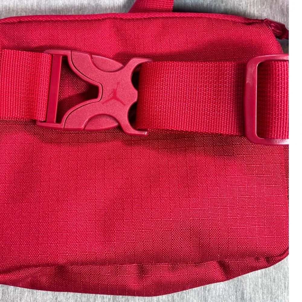 Jordan Nike Jumpman Cordura Crossbody Bag Gym Red Fanny Unisex Waist Pack